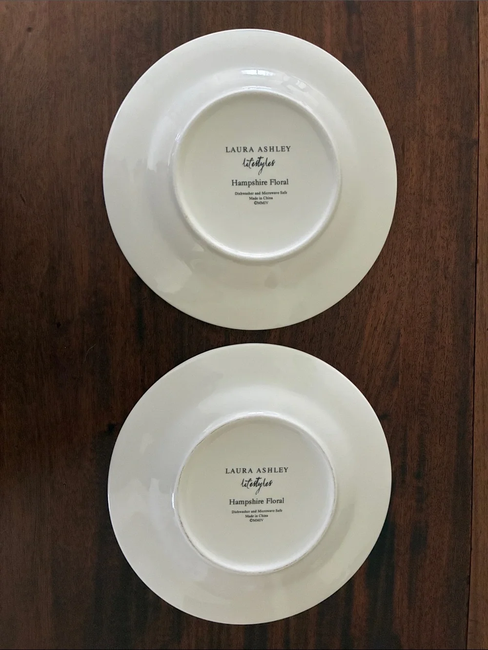 Set of 6 Laura Ashley Hampshire Floral Salad Plates